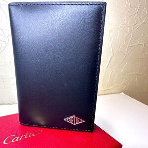 Cartier men’s leather card wallet